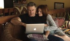 John (Alec Baldwin) with Alice: "He wants her to be more presentable, more like the wife he was proud of."